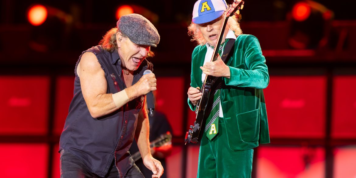 Brain Johnson And Angus Young of AC/DC @ BC Place, Vancouver - August 13th 2026 © Jamie Taylor